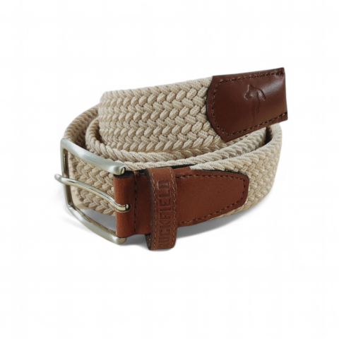 Ceinture extensible blanc cassé