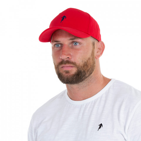 Casquette Rouge Chabal by Ruckfield