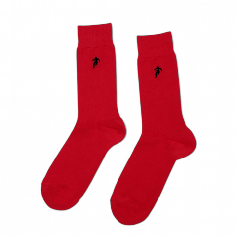 Chaussettes rouge homme