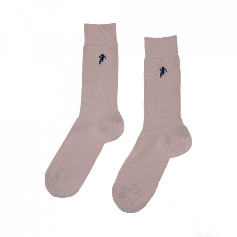 Chaussettes homme beige