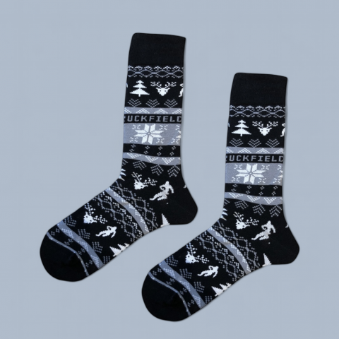 Chaussettes de rugby noël