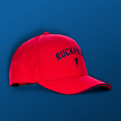 Casquette Ruckfield unie rouge