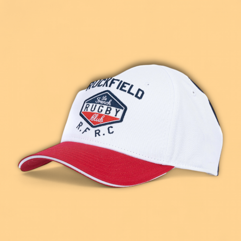 Casquette blanche  Ruckfield French Rugby Club