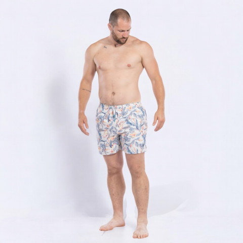 Boardshort Ruckfield Palm Beach blanc cassé