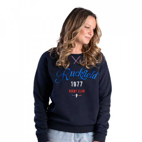 Sweat Ruckfield femme bleu marine