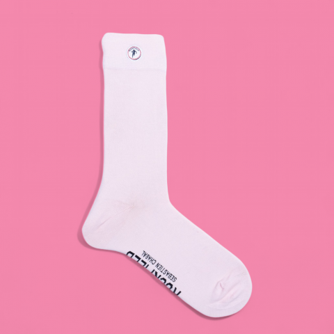 Chaussettes unies Ruckfield rose