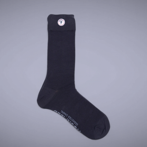 Chaussettes unies Ruckfield noir 