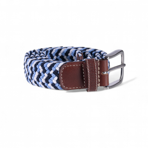 Ceinture extensible points bleus