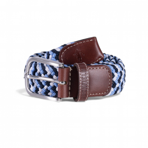 Ceinture extensible points bleus