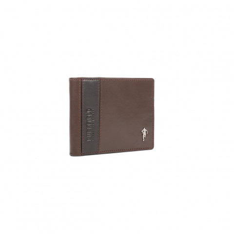 Portefeuille marron en cuir Ruckfield homme