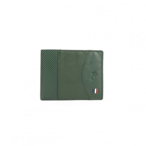 Portefeuile porte cartes vert Ruckfield