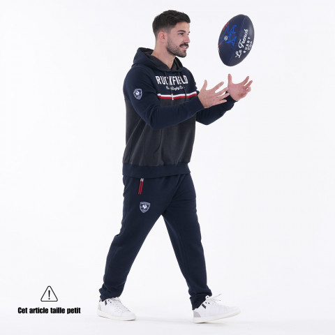 Bas de Jogging French Rugby Club bleu marine 