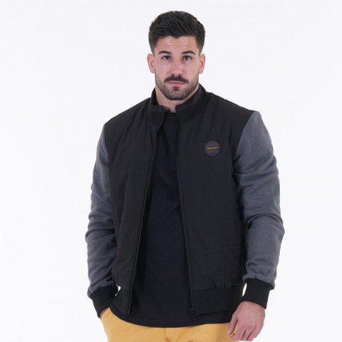 Blouson bi-matière Ruckfield Maison de Rugby gris foncé