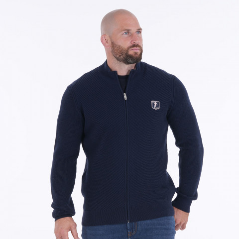 Gilet zippé Club Ruckfield bleu marine