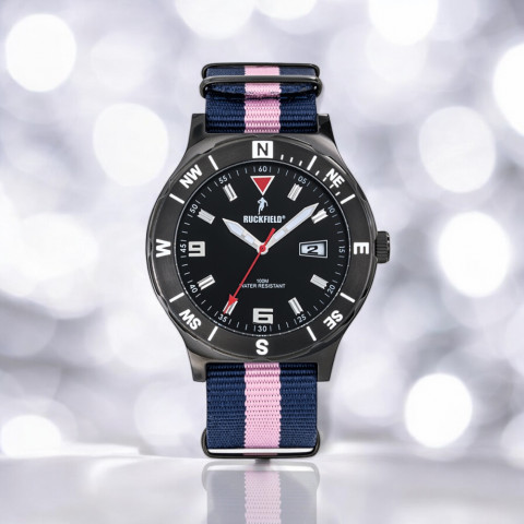 Montre Ruckfield Bleu & rose