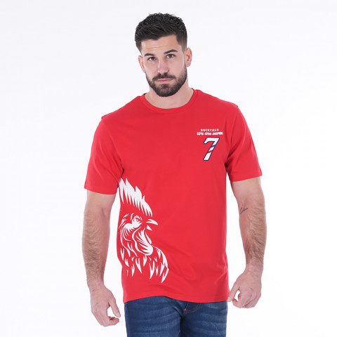 T-shirt Ruckfield à manches courtes We are seven rouge