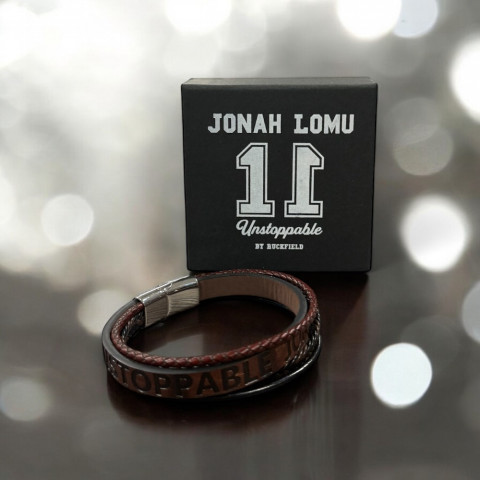 Bracelet cuir 4 rangs Jonah LOMU by Ruckfield