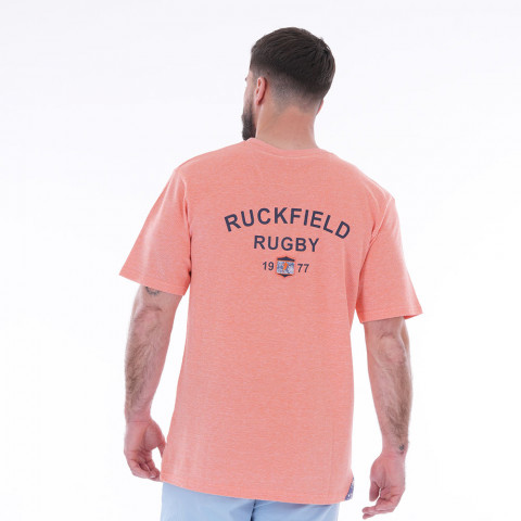 T-shirt corail Ruckfield Kashmir 