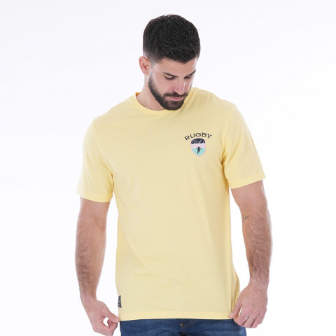 T-shirt jaune Ruckfield Rugby Club 