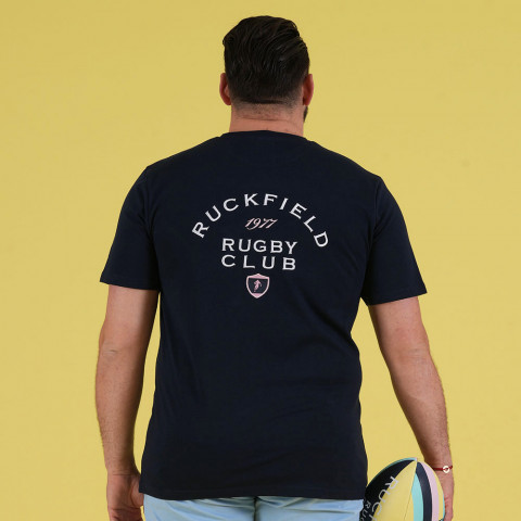 T-shirt bleu marine Ruckfield Rugby Club 