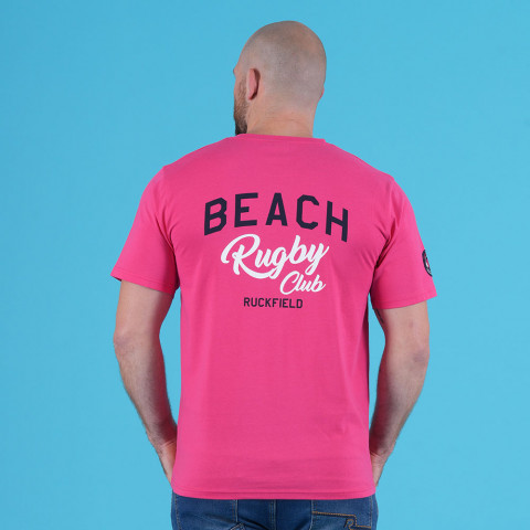 T-shirt fuchsia Ruckfield Tropical Rugby 