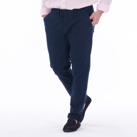 Pantalon chino bleu marine Ruckfield essentiel