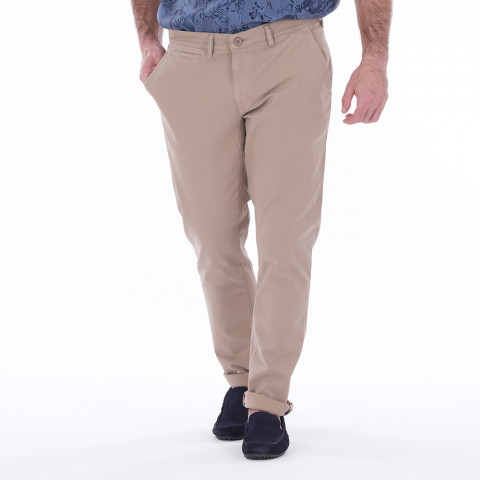 Pantalon chino beige Ruckfield essentiel