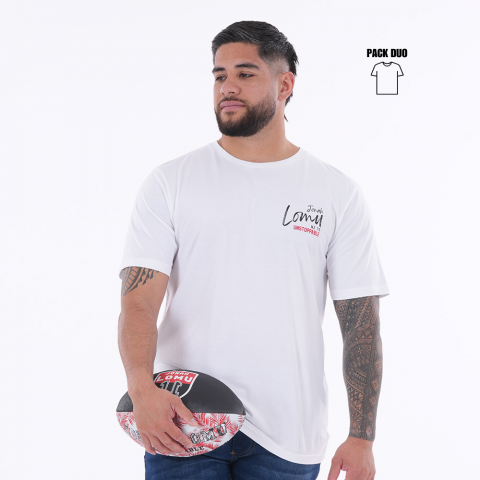 Pack duo Jonah Lomu chemise / t-shirt