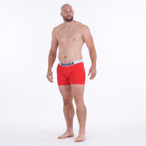 Lot de 2 boxers Ruckfield Essentiels rouge/marine