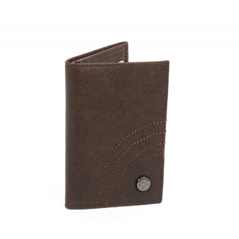 Porte cartes marron