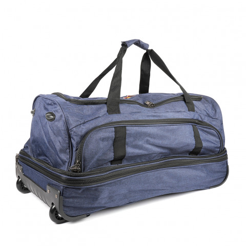 Sac de voyage Ruckfield avec roulettes bleu foncé