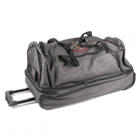 Sac de voyage Ruckfield avec roulettes gris foncé