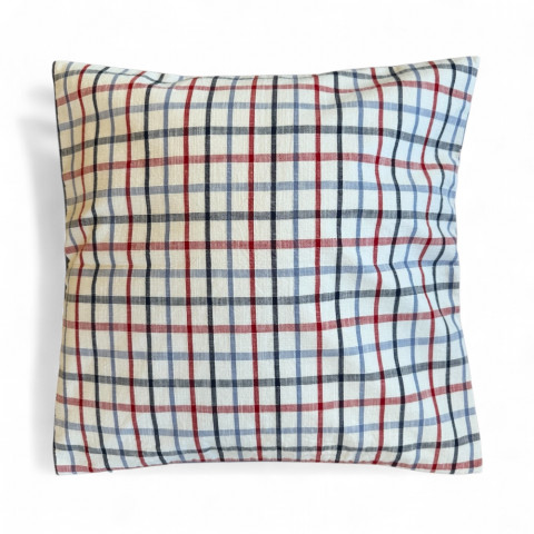 Housse de coussin Ruck'cyclé bleu moyen