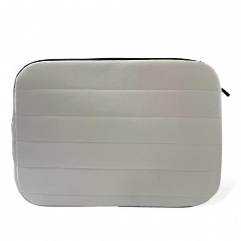 Pochette d'ordinateur 13 pouces Ruck'cyclé blanc