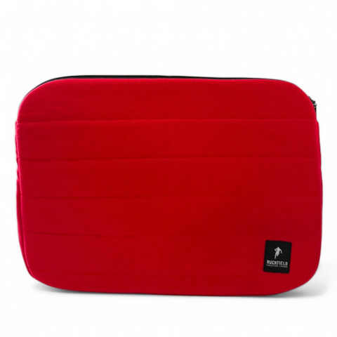 Pochette d'ordinateur 13 pouces Ruck'cyclé rouge