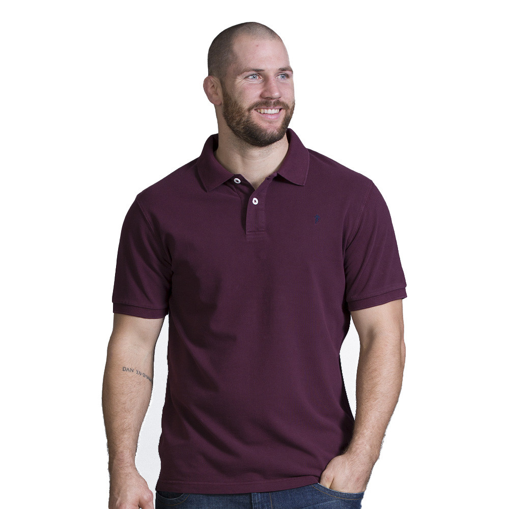 Polo homme rugby bordeaux - New collection -20% - RUCKFIELD